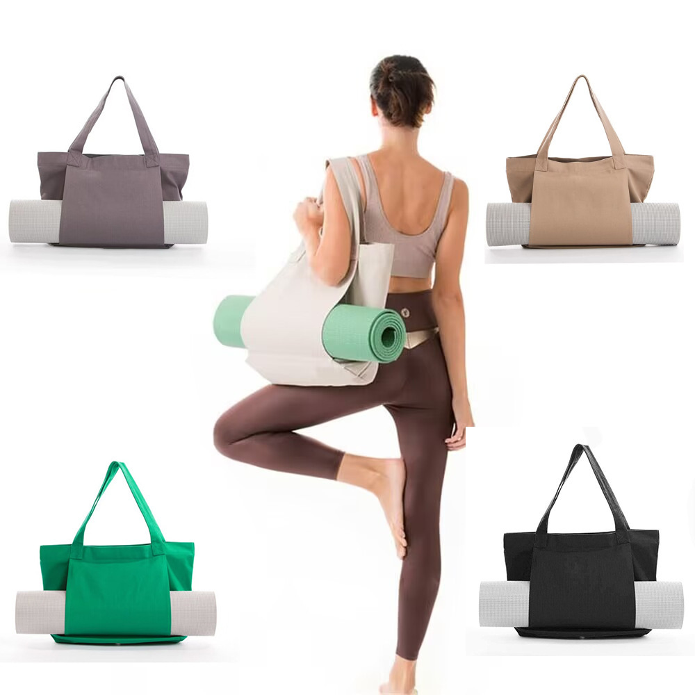 Canvas Yoga Mat Tote Bag, Larg - Yoga Mat ulasan dan harga