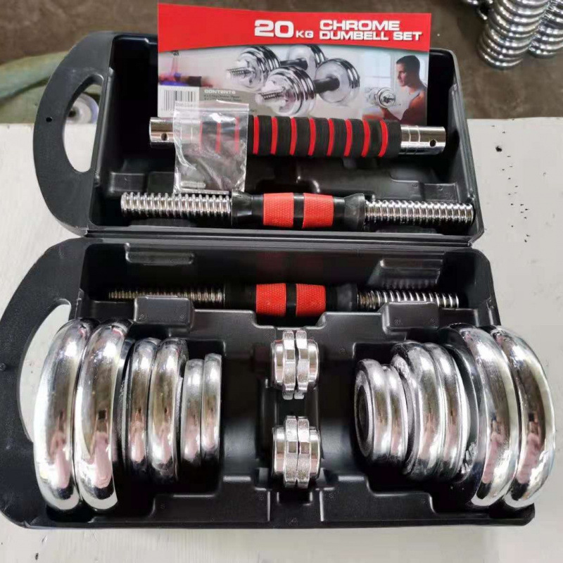 50KG Men's Fitness Equipment D - Dumbbell Set ulasan dan harga